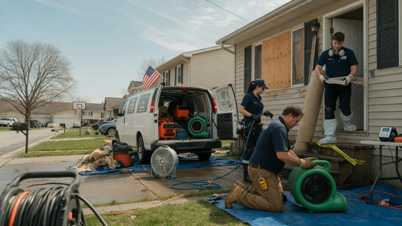Water Damage Restoration in Woodbine, KS near me